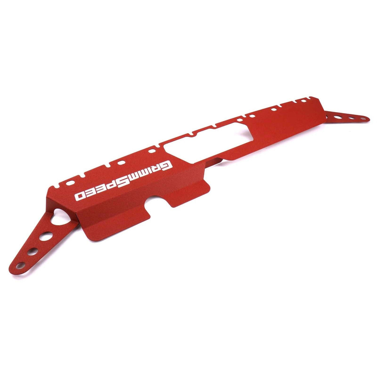 GrimmSpeed Radiator Shroud Red - 2015-2021 Subaru WRX/STI