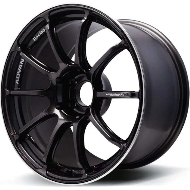 Advan RSIII Black Gunmetallic & Ring 18x10 +35 5x114.3 (Single Wheel) - 2015-2024 Subaru WRX / 2015-2021 STI / 2019-2024 Forester