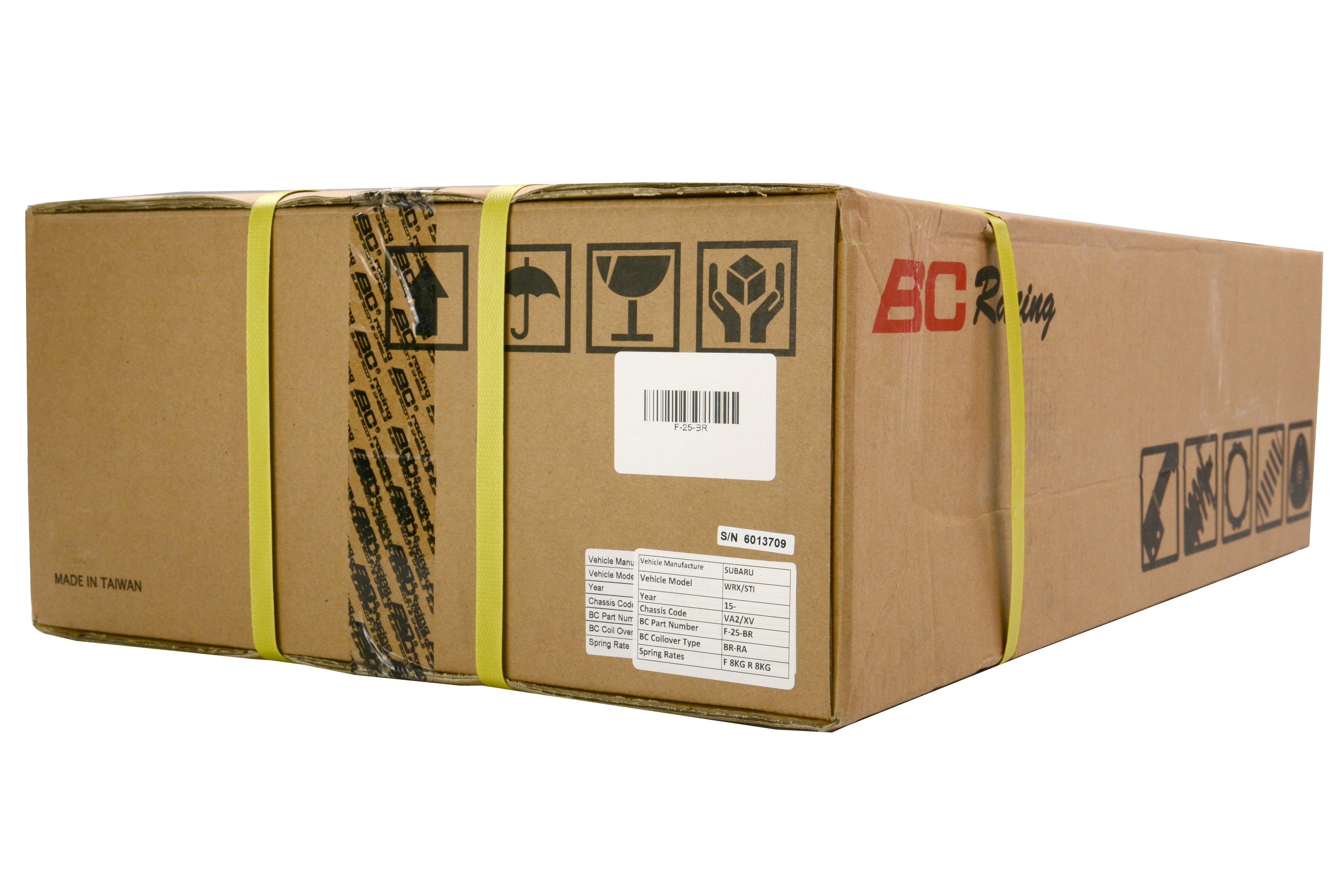 BC Racing BR Series Coilovers 2015 Subaru WRX/STI