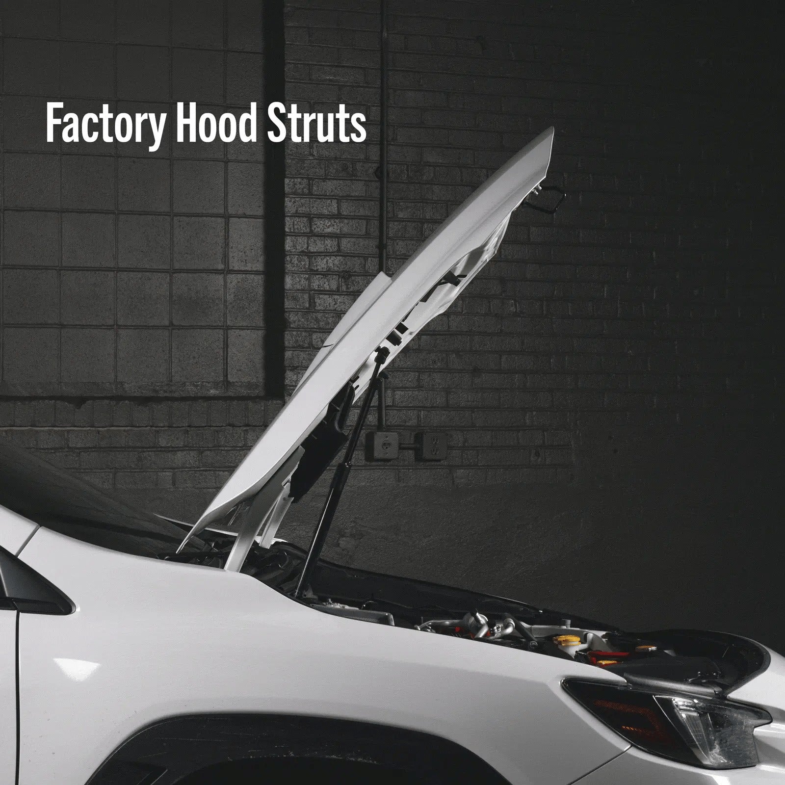 OVERTAKE Hi-Lift Hood Strut Kit - Subaru 2015-2026 WRX, 2015-2021 STI