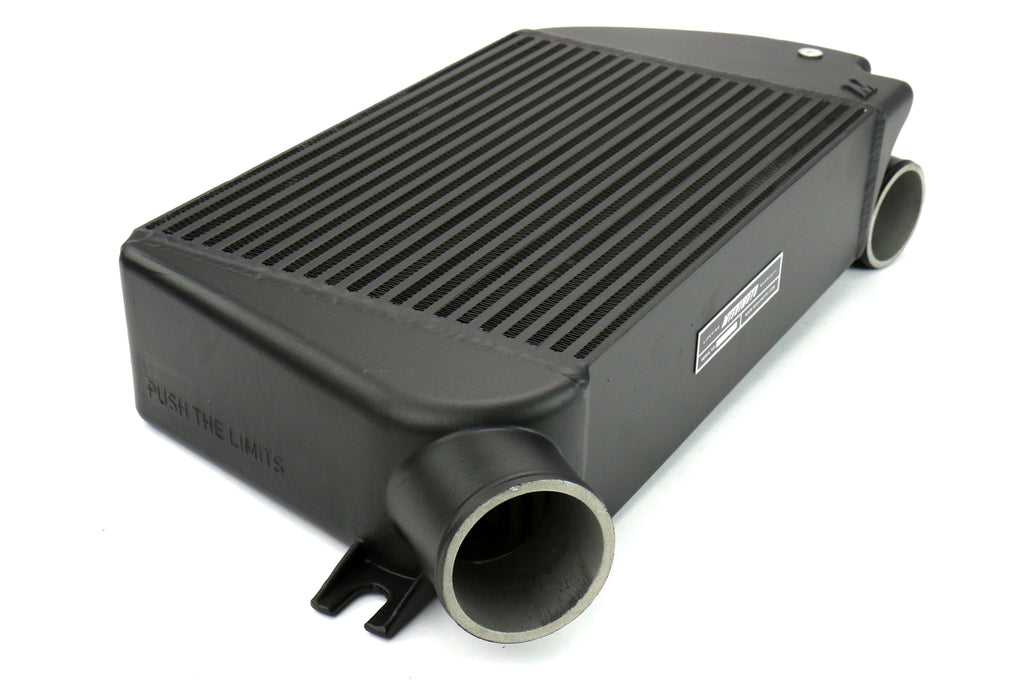 Mishimoto Race Top Mount Intercooler Black - 2015-2021 Subaru WRX