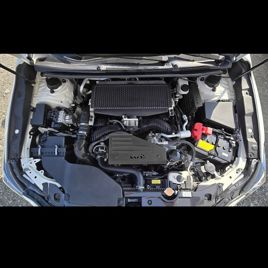SMY Polyurethane Strut Tower Covers - Black - 2022-2026 Subaru WRX
