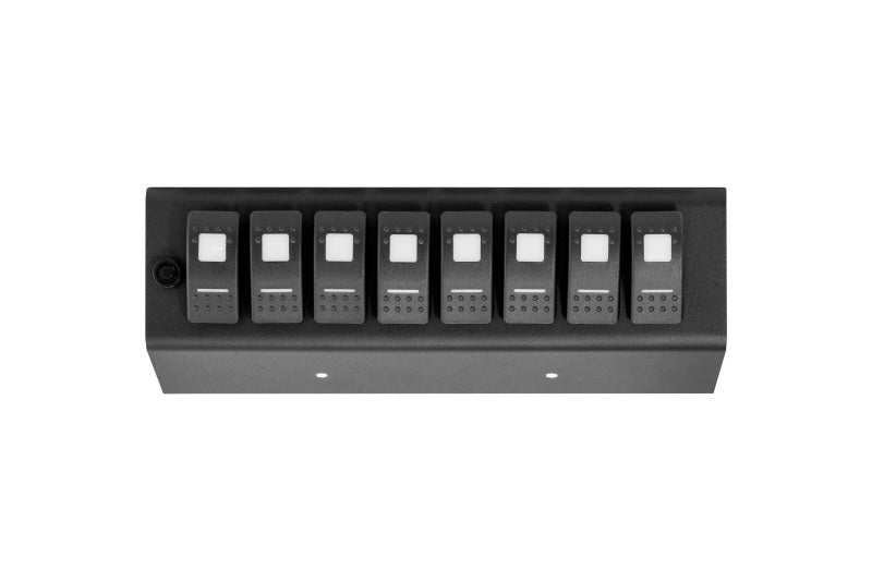 sPOD 09-18 Jeep Wrangler JK Add On Blue LED 8-Switch Panel (for SourceSE)