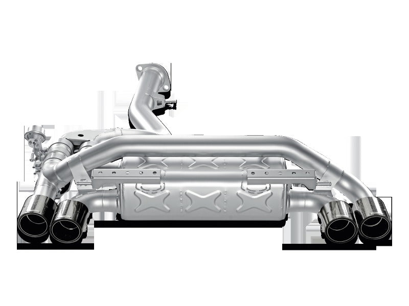 Akrapovic Slip-On Line Titanium (Requires Tips) for 2011-2012 BMW 1 Series M Coupe (E82) - M-BM/T/4H