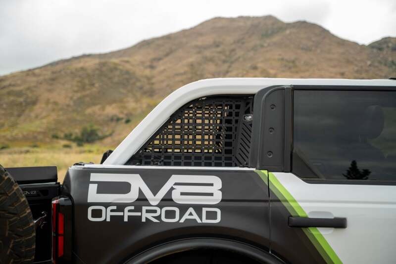 DV8 21+ Ford Bronco Pocketed Rear Window Molle Panels (Soft Top/2-Door Models)