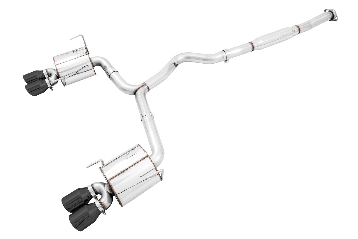 AWE Touring Edition Cat-Back Exhaust (Diamond Black Tips) - 2011-2021 Subaru WRX / STI
