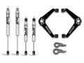 Cognito 01-13 Chevy/GMC Silv/Sierra 2500/3500 HD 2WD/4WD 3in Perf Leveling Kit w/ Fox PS 2.0 IFP