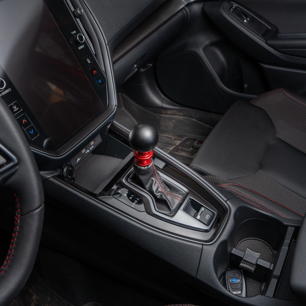 Billetworkz Automatic Shifter - Matte Black - Fits Subaru CVT: WRX (2022+), Crosstrek (2024+), Forester (2025+), Impreza (2024+), Legacy/Outback (2015+)