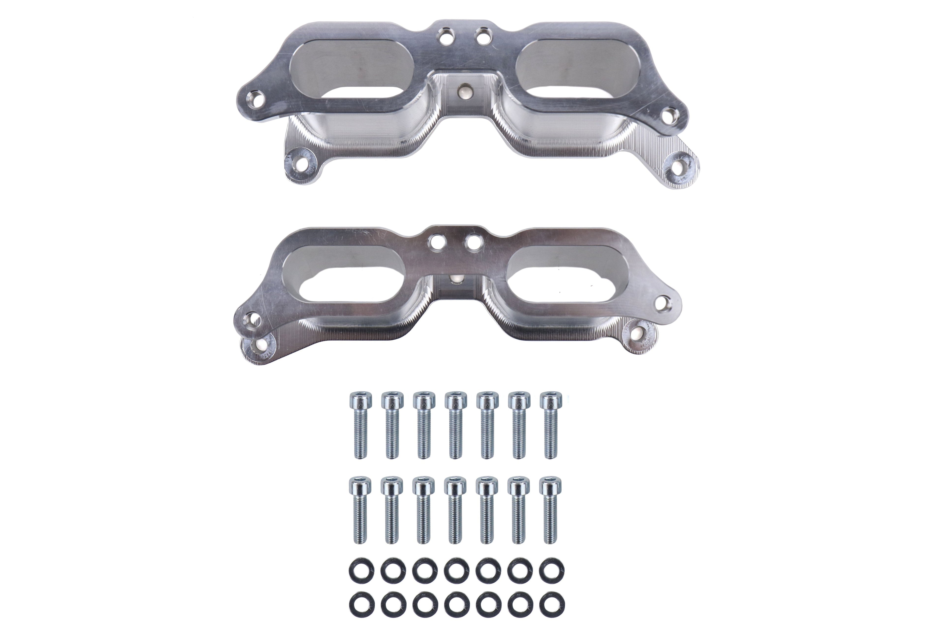 IAG Lower Intake Plenum Silver - 2015-2021 Subaru WRX