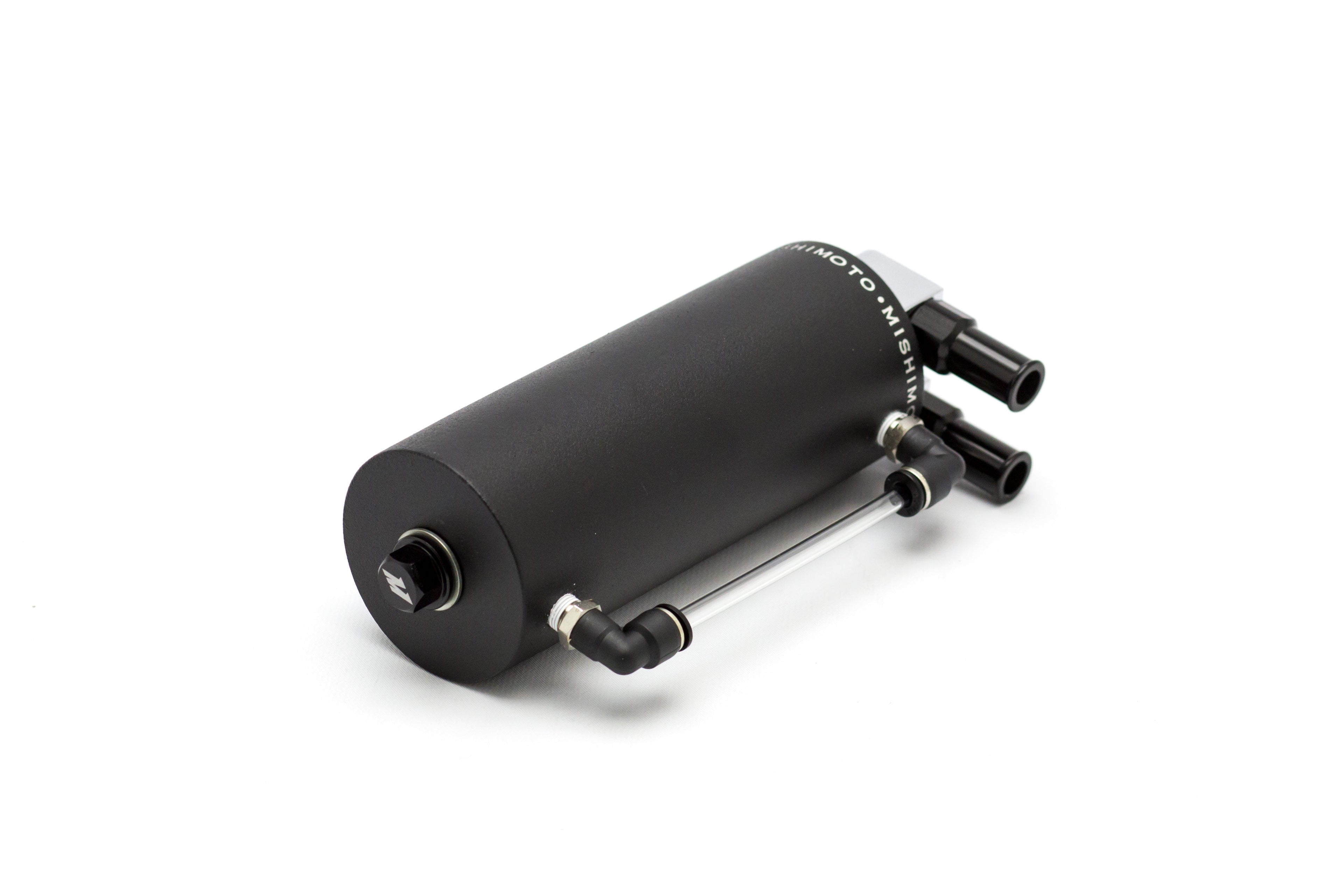 Mishimoto Aluminum Oil Catch Can Small Wrinkle Red - Universal