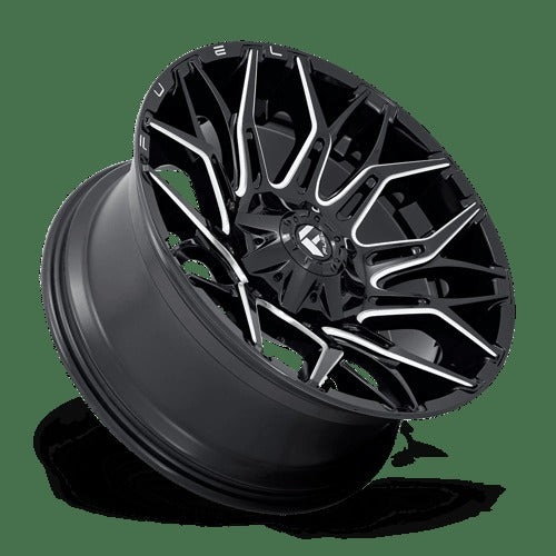 D769 22X10 8X6.5 G-BLK-MILL -18MM