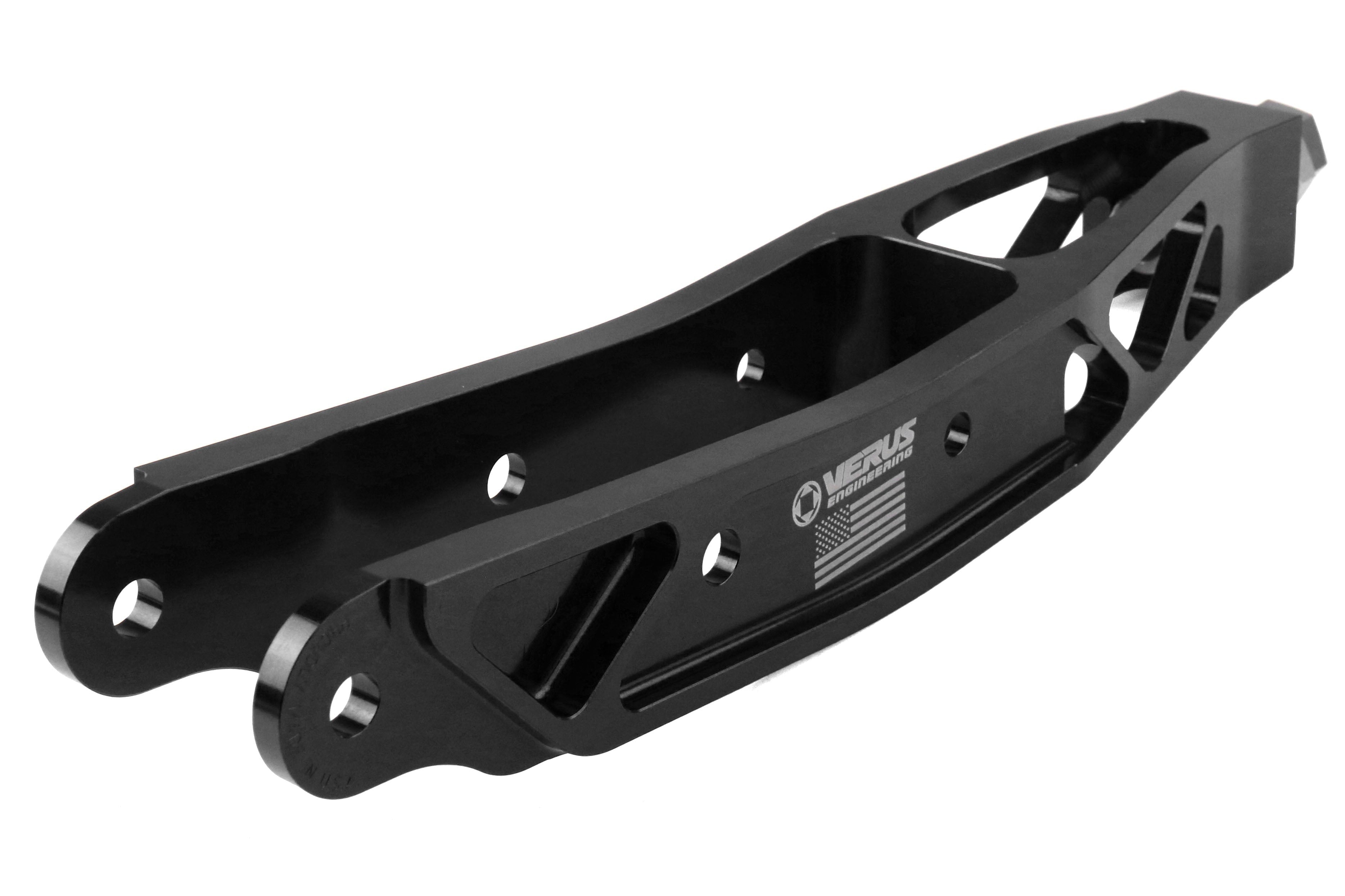 Verus Engineering Lightweight 7000 Series Billet Aluminum Rear LCA Without Inboard Mount Anodized Black - 2008-2021 Subaru WRX / STI / 2013-2016 Scion FRS / 2013-2024 Subaru BRZ / Toyota GR86