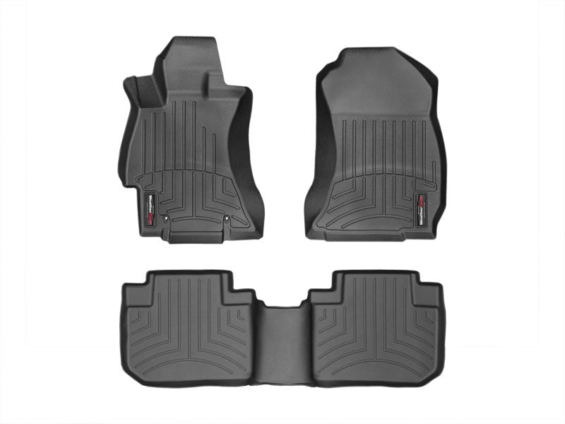 WeatherTech FloorLiner - Front - Black - 2019-2023 Subaru Forester