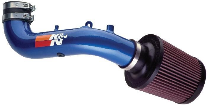 K&N Wrinkle Red Typhoon Short Ram Intake - 2002-2007 Subaru WRX / 2004-2007 STI