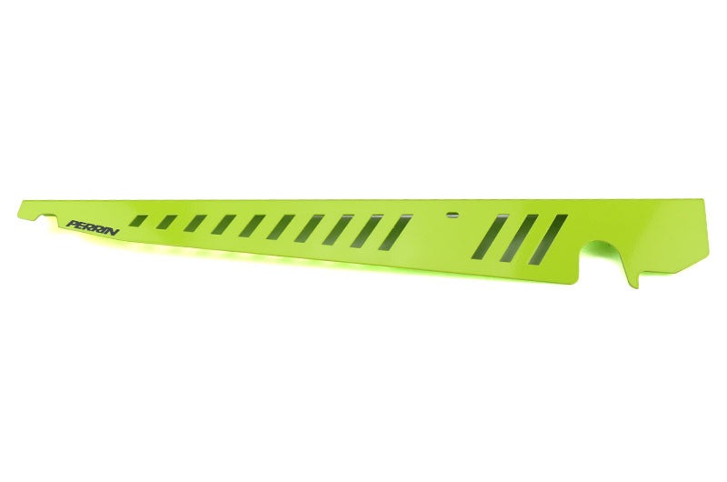 PERRIN Performance Fender Shrouds Neon Yellow - 2015-2021 Subaru WRX / STI