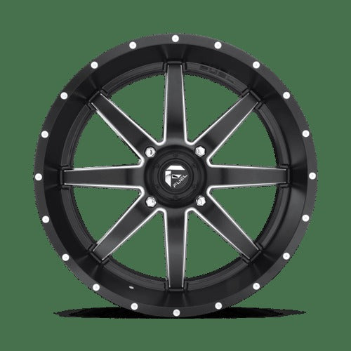 D538 14X7 4X137 MT-BLK-MIL 38MM