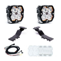 Baja Designs 2024+ Toyota Tacoma Squadron Sport 2.0 A-Pillar Kit (Driving/Combo) - Clear