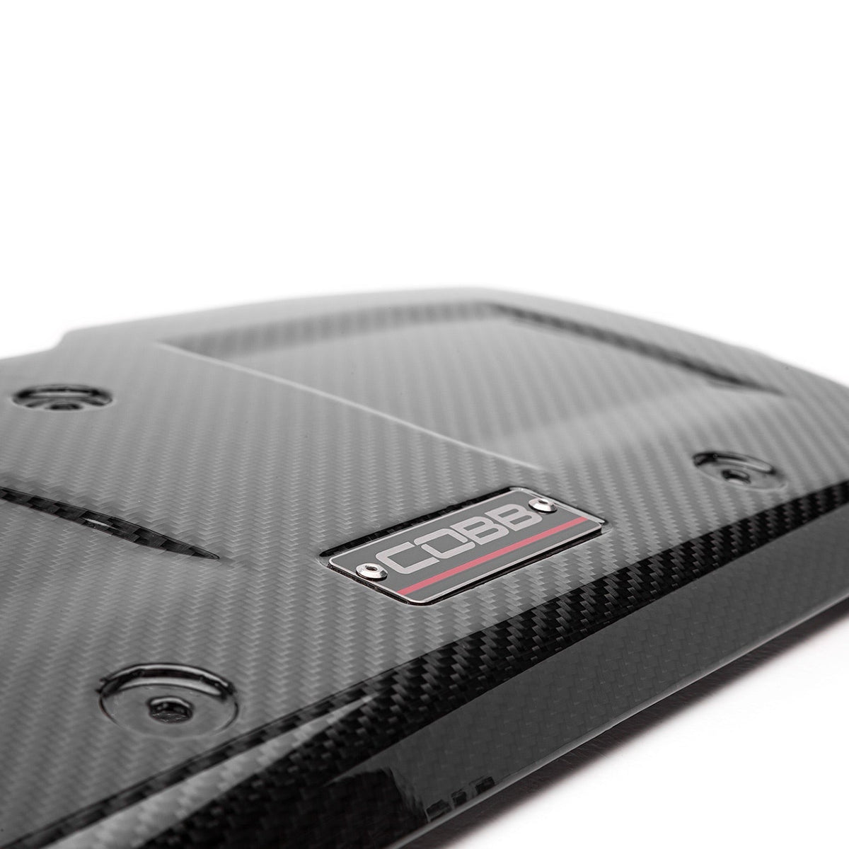 Cobb Redline Carbon Fiber Engine Cover - Gloss Finish - 2015-2021 Subaru WRX