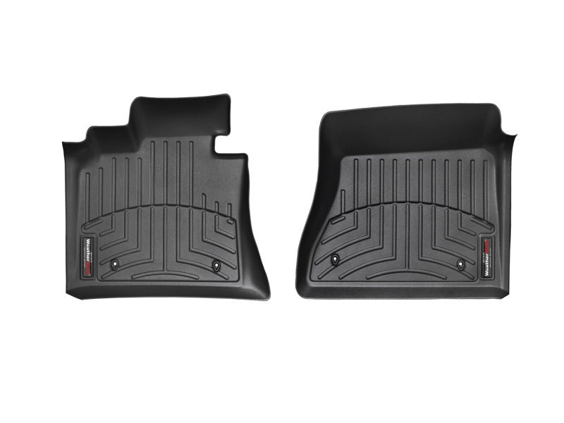 WeatherTech Front FloorLiner - Black - 2015-2019 Subaru Legacy (Excl. Manual Transmission)