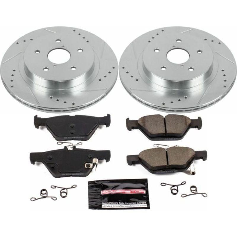 Power Stop Z23 Evolution Sport Brake Kit - Rear - 2015-2018 Subaru Legacy