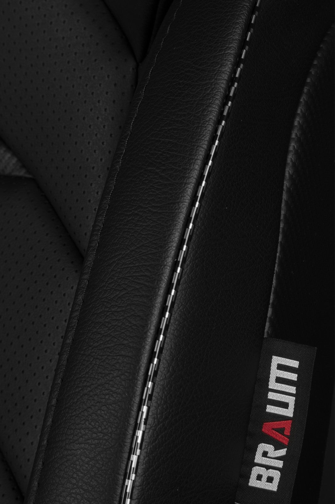 BRAUM ALPHA-X Series Sport Seats - Black / Black - Universal