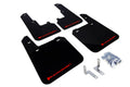 Rally Armor UR Mud Flap w/Red Logo - Black - 2015-2019 Subaru Outback