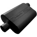 Flowmaster Original 40 Series 2.5-Inch Center Inlet/Offset Outlet Muffler - 42542