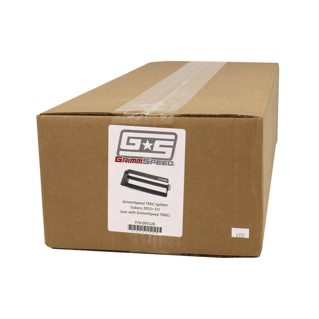 GrimmSpeed Intercooler Splitter - 2015-2021 Subaru WRX / STI w/Grimmspeed TMIC