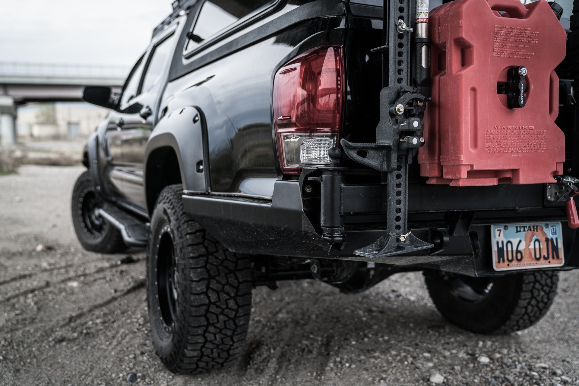3rd Gen Toyota Tacoma High Clearance Rear Bumper No Swing Arm 16-22 Toyota Tacoma CBI Offroad