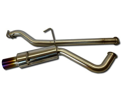 ETS Single Exit Titanium Catback Exhaust System (Burned Tip) - 2022-2024 Subaru WRX