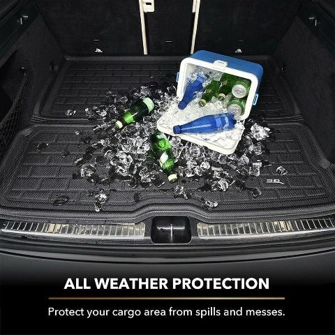 3D MAXpider KAGU Black Cross Fold Cargo Liner - 2015-2021 Subaru WRX / STI
