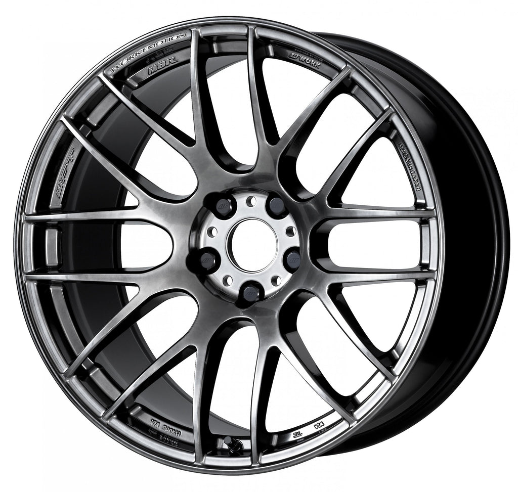 Work Emotion M8R Glim Black 18x9.5 +38mm 5x114.3 (Sold as Pair) - 2015-2024 Subaru WRX / 2015-2021 STI / 2019-2024 Forester