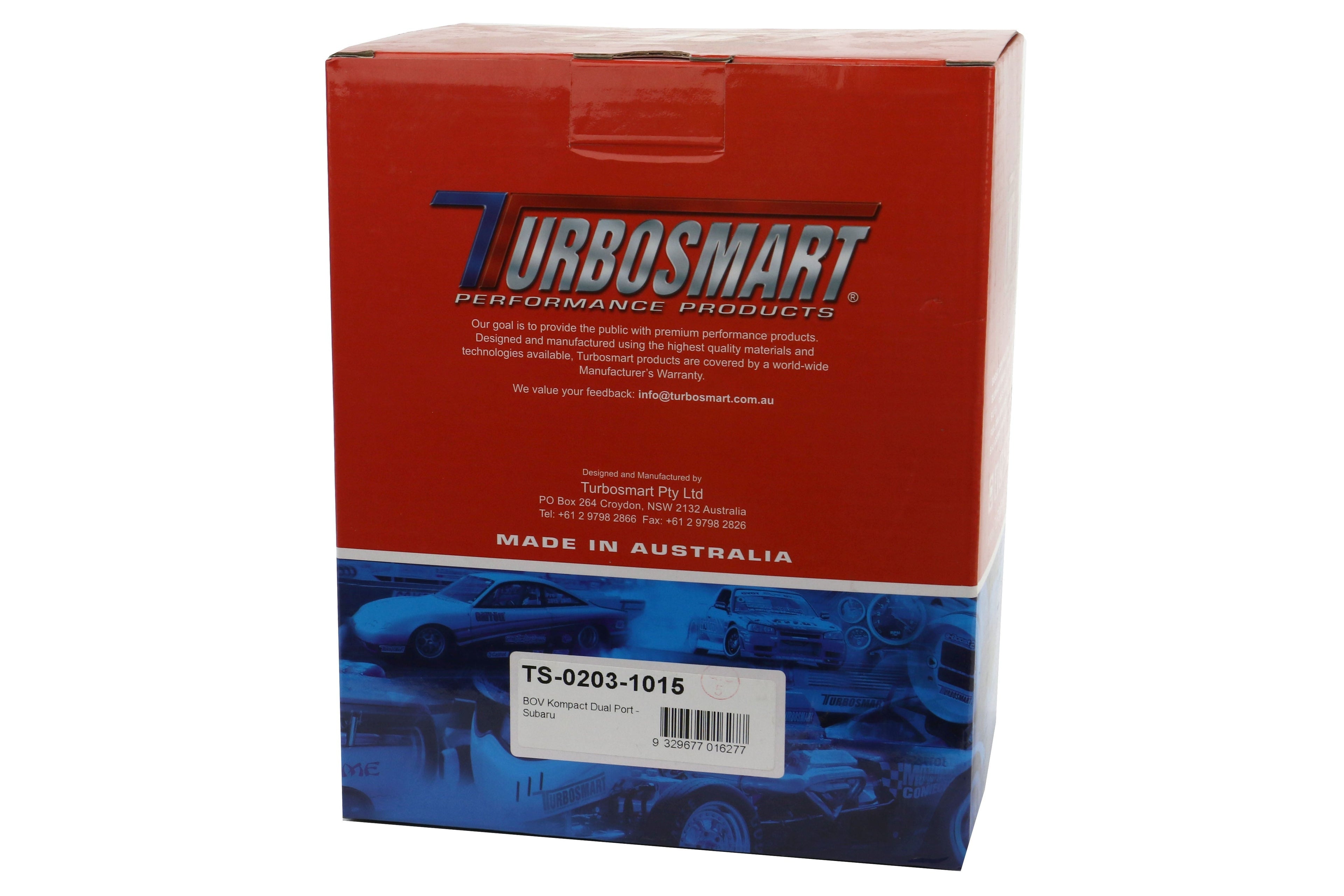 02+ WRX 04+ STI Dual Port Blow Off Valve Turbosmart Kompact