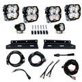 Baja Designs 21-25 Ford Raptor Squadron Pro 2.0/S1 Fog Pocket Kit (Multi Patterns) - Clear