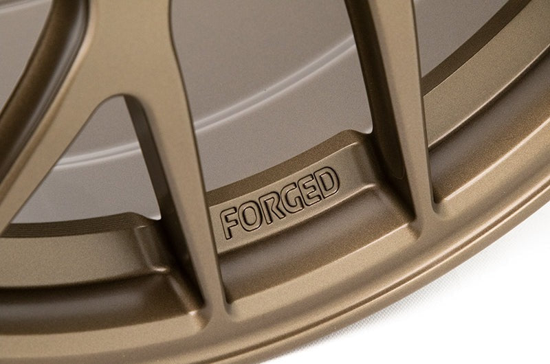 Apex Race Parts EC-7R Forged Satin Bronze 17x9.5 +40 5x100 (Single Wheel) - 2013-2024 Subaru BRZ / Scion FR-S / Toyota GR86 / 2014-2018 Subaru Forester