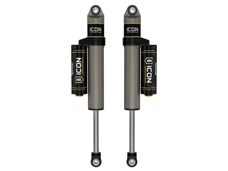 ICON 2021+ Ford F150 2WD 0-1in Lift Rear V.S. 2.5 Alum. Series Shocks Piggyback Res. - Pair