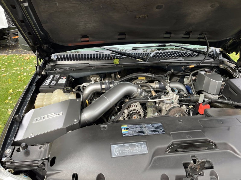 Wehrli 01-04 GM Duramax LB7 4in Intake Kit - Sparkle Granny Smith