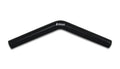 Vibrant Performance 45 Degree Elbow, 1.00in ID x 8.00in Leg Length - Black, Custom Automotive Fabrication, for Custom Builds - Part 2968