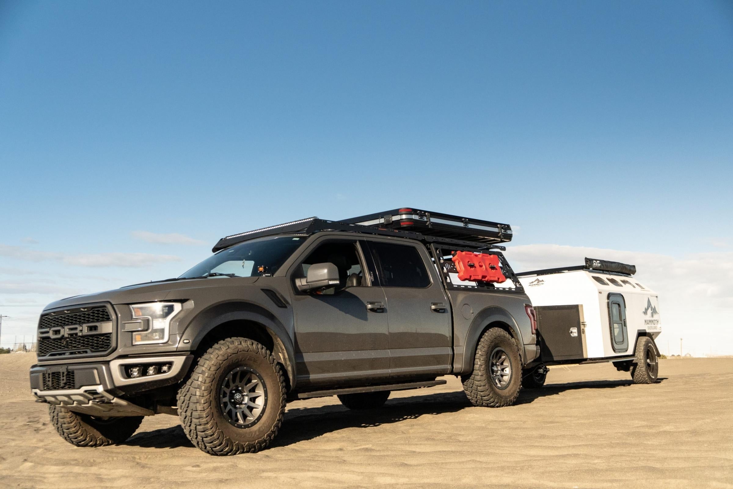 Ford Raptor/F150 Cab Height Bed Rack 5 Foot 6 Inch Bed Length 10-Pres Ford Raptor CBI Offroad