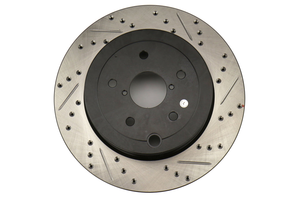 Stoptech Drilled and Slotted Rotor Single Front Right - 2015-2026 Subaru WRX