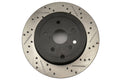 Stoptech Drilled and Slotted Rotor Single Front Right - 2015-2026 Subaru WRX