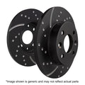 EBC GD Sport Rotor - Rear - 2005-2009 Subaru Legacy 2.5