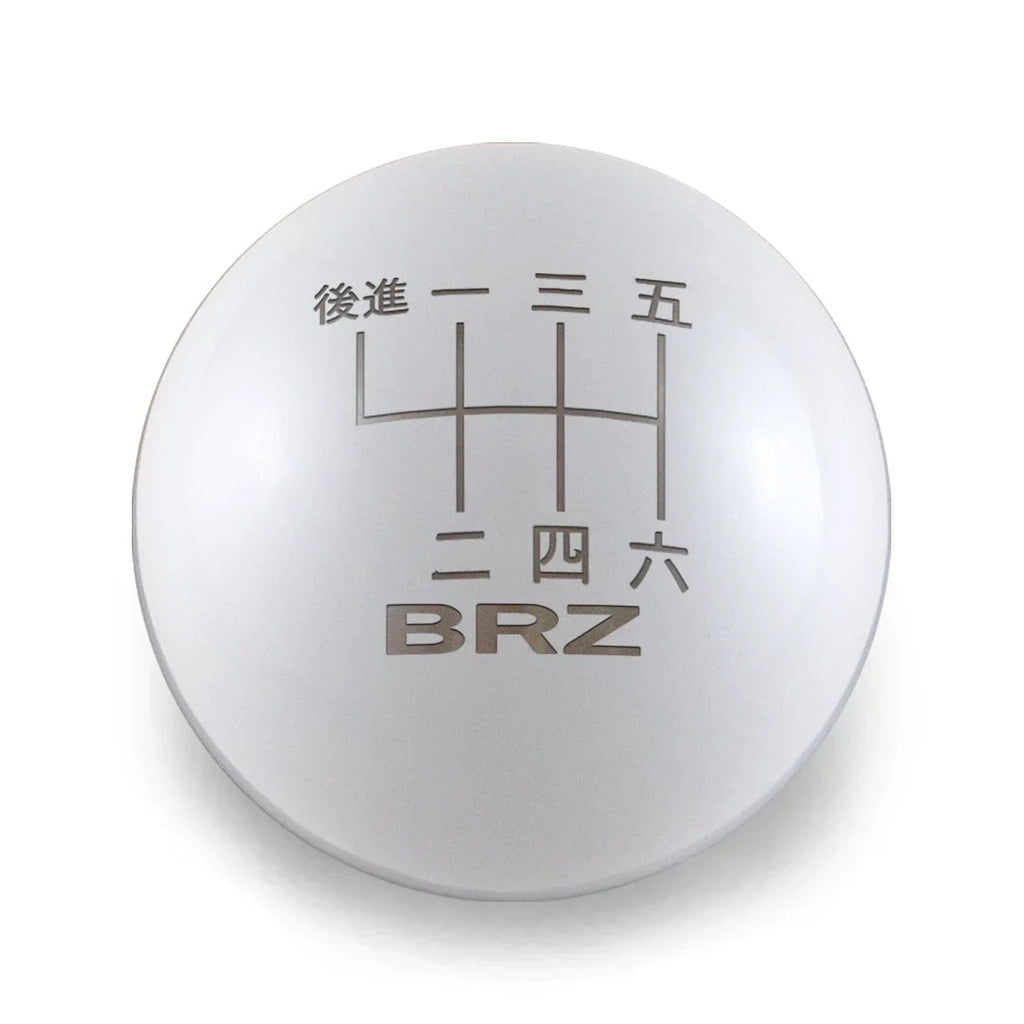 Billetworkz Weighted Shift Knob - 6 Speed BRZ Japanese Engraving - BRZ / GR86 2022+
