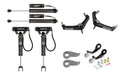 Cognito 20-26 Chevrolet Silverado 2500 HD 3in Premier Billet UCA Leveling Kit w/ 2.0 RR Shocks