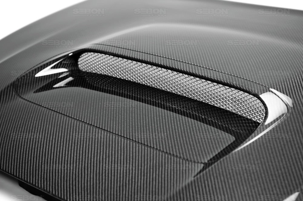 Seibon Carbon Fiber OE Style Hood - 2015-2021 Subaru WRX / STI