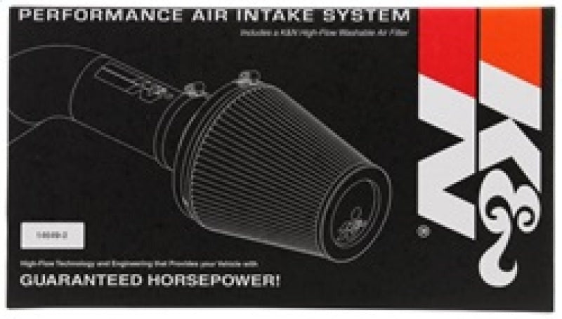 K&N Wrinkle Red Typhoon Short Ram Intake - 2002-2007 Subaru WRX / 2004-2007 STI