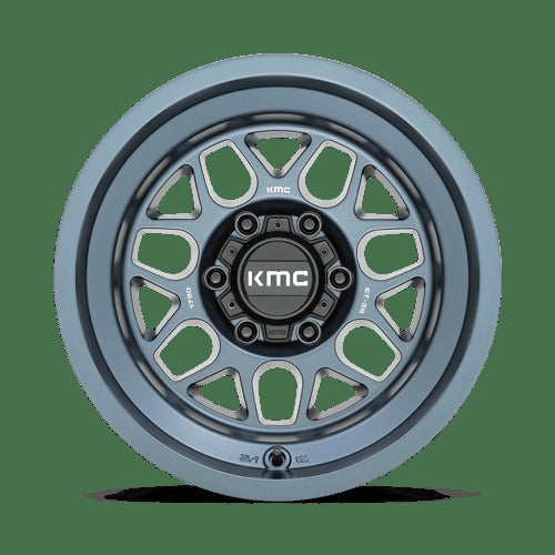 KM725 17X9 6X5.5 MTL-BLUE -38MM