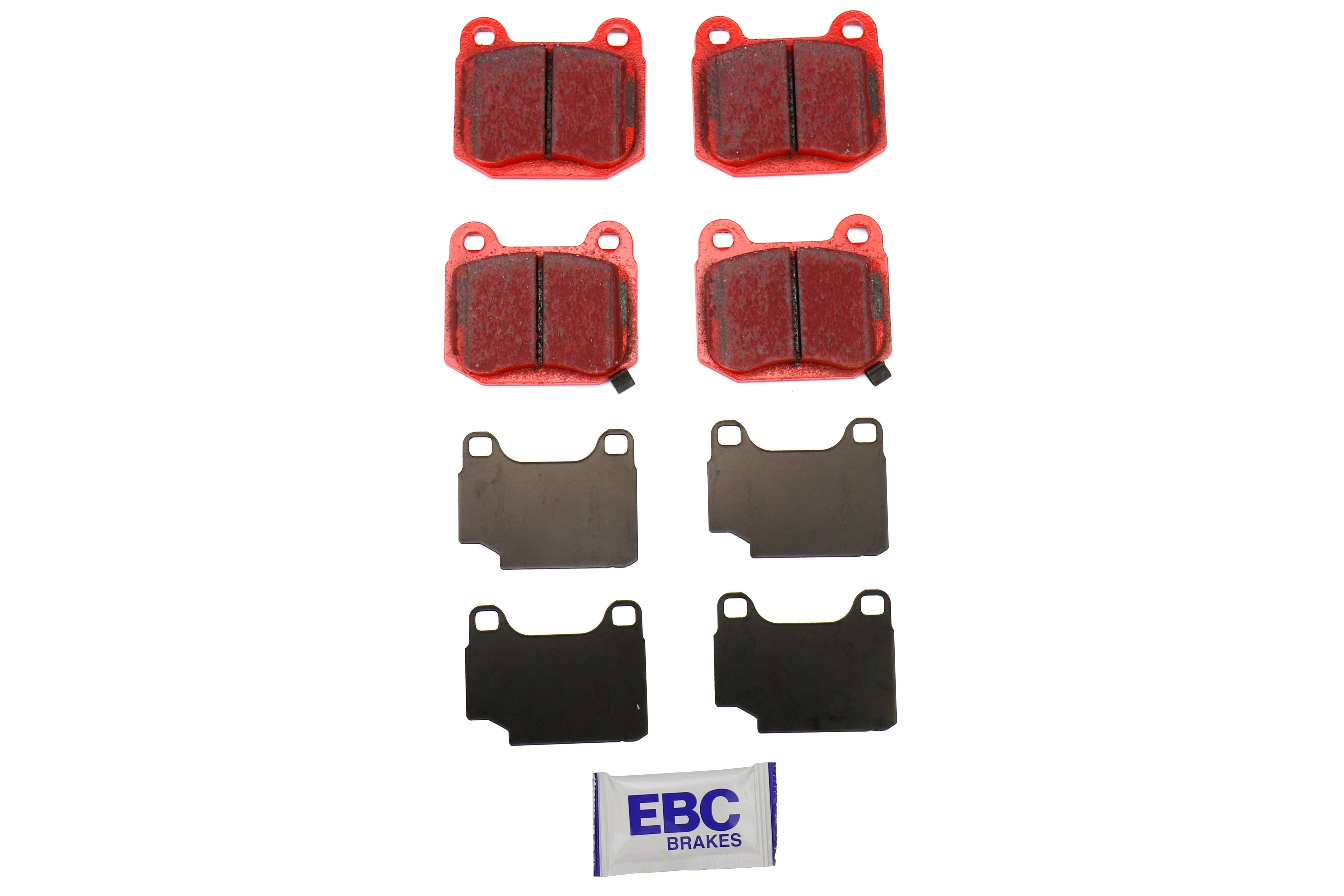 EBC Brakes Redstuff Ceramic Low Dust Disc Brake Pads - 2004-2017 Subaru STI