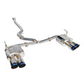 Remark Cat-Back Dual Exhaust - R1-Spec Burnt Stainless (Resonated)- 2015-2021 Subaru WRX/STI (VA)