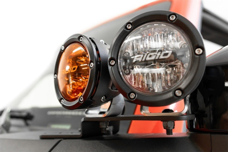 Addictive Desert Designs21-23 Ford Bronco/Raptor Dual Ditch Light Brackets